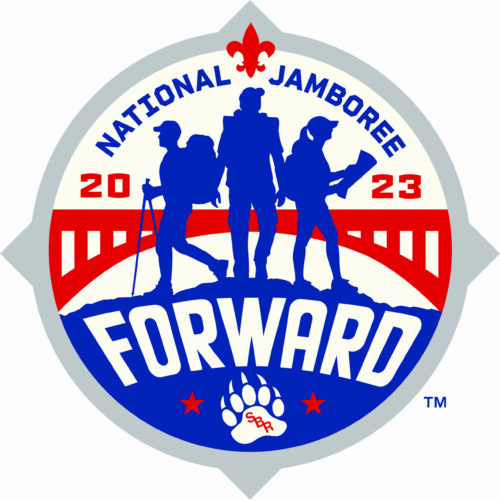 National Jamboree 2023 Forward Logo